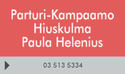 Parturi-Kampaamo Hiuskulma Paula Helenius